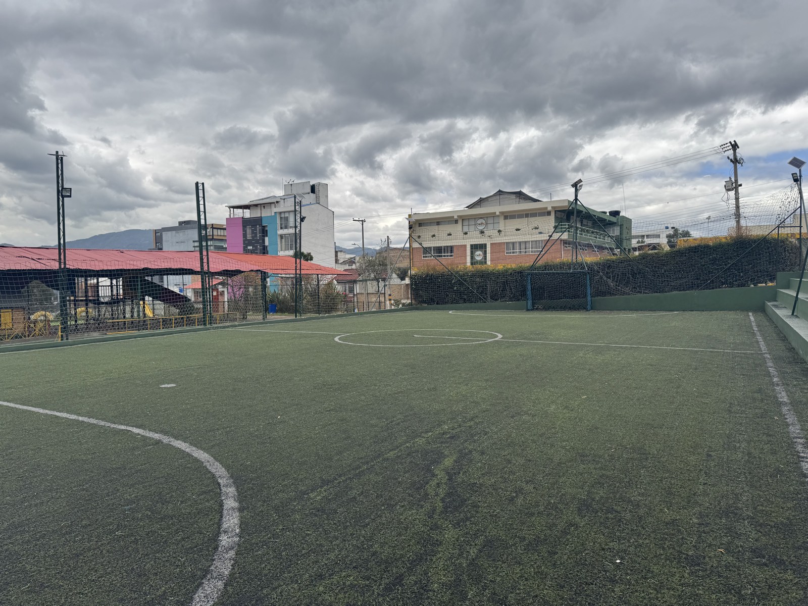 Cancha sintética externa
