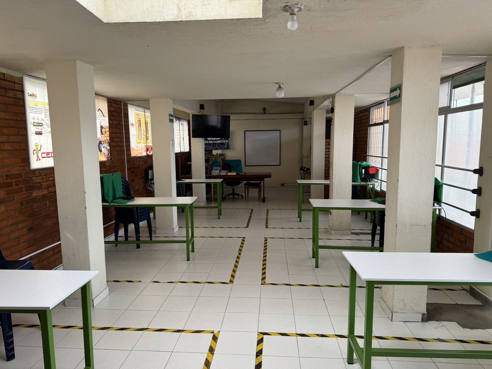 Salón de robótica