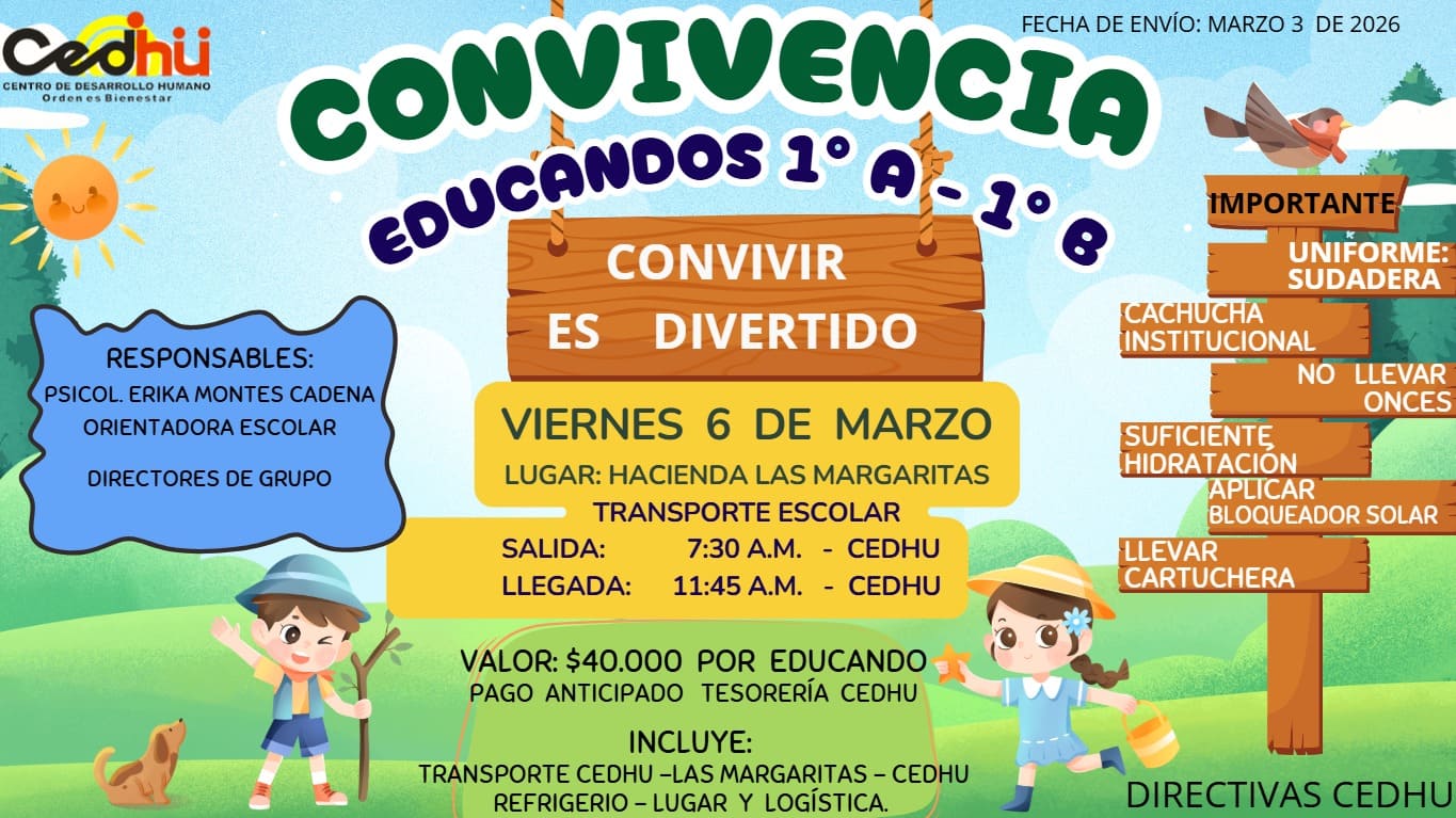 Convivencia grado primero
